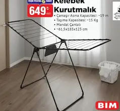 CASİLDA HOME KELEBEK KURUTMALIK 61X183X123 CM